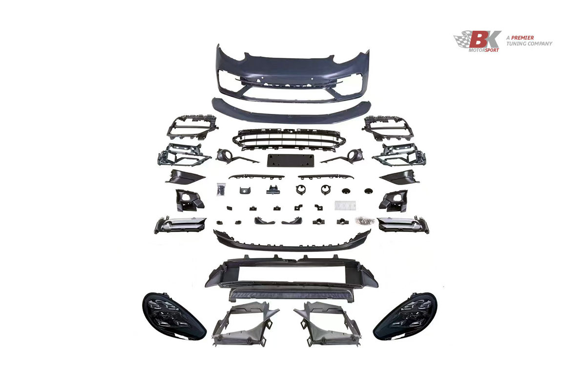 BKM Aftermarket Upgrade Front Bumper with Full LED Headlights and Day Lights, fits Panamera 970.2 BKM Aftermarket Upgrade Front Bumper with Full LED Headlights and Day Lights, fits Panamera 970.2