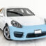 BKM Turbo Style Front Bumper with LED Daylights, fits Panamera 970.2