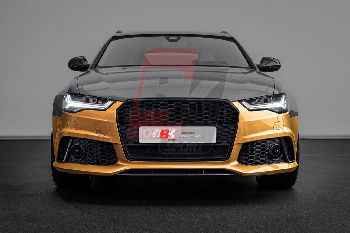 BKM Upgrade Facelift Front (RS-Style) with Full LED Headlights kit, fits Audi A6/S6 C7.0 - BK-Motorsport