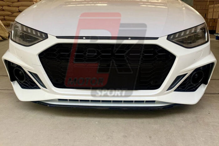 BKM Front Bumper Kit (RS Style), fits Audi A4/S4 B9.5