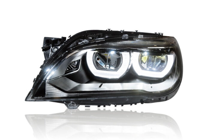BKM Upgrade Headlight Set, fits BMW Model 7 F01-F02