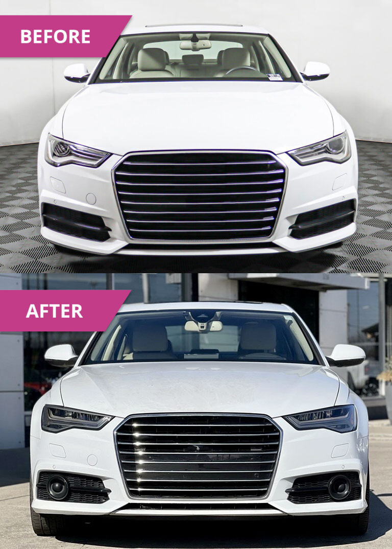 Audi A6 LED headlight