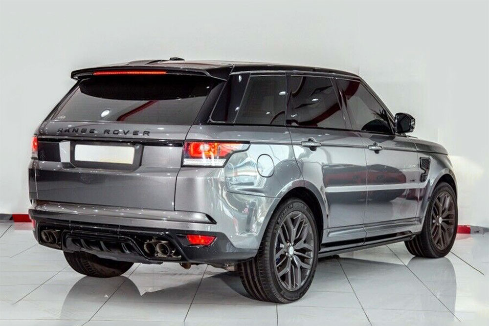 thumbnail image 2 of IDENUONA Gloss Black Rear Trunk Lip Cover Trim – For Land Rover Range Rover Sport 2014-2021, Easy Install, Waterproof, 6-Month Warranty 2 of 4