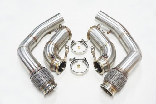 BKM Downpipe for 4.4T, fits BMW X5M F96 BKM Downpipe for 4.4T, fits BMW X5M F96