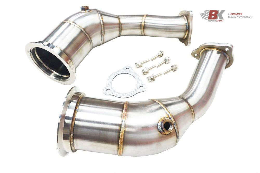 BKM Downpipe for 2.9T, fits Audi RS4/RS5 B9 BKM Downpipe for 2.9T, fits Audi RS4/RS5 B9