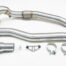 BKM Downpipe and Midpipe for 2.0T, fits Volkswagen Golf R Mk7