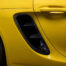 BKM Aftermarket Side Vents - Paste Type, Carbon, fits Porsche Cayman/Boxter 982