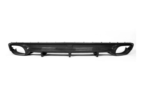 BKM Rear Diffuser with Dual Pipes Outlet - Carbon, fits Audi S7/A7 S-Line C7.0