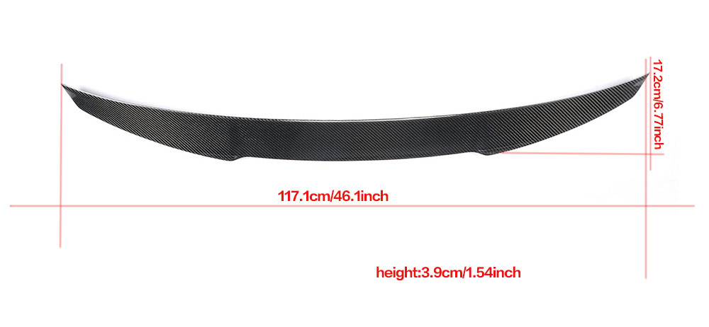 Audi A3 trunk spoiler