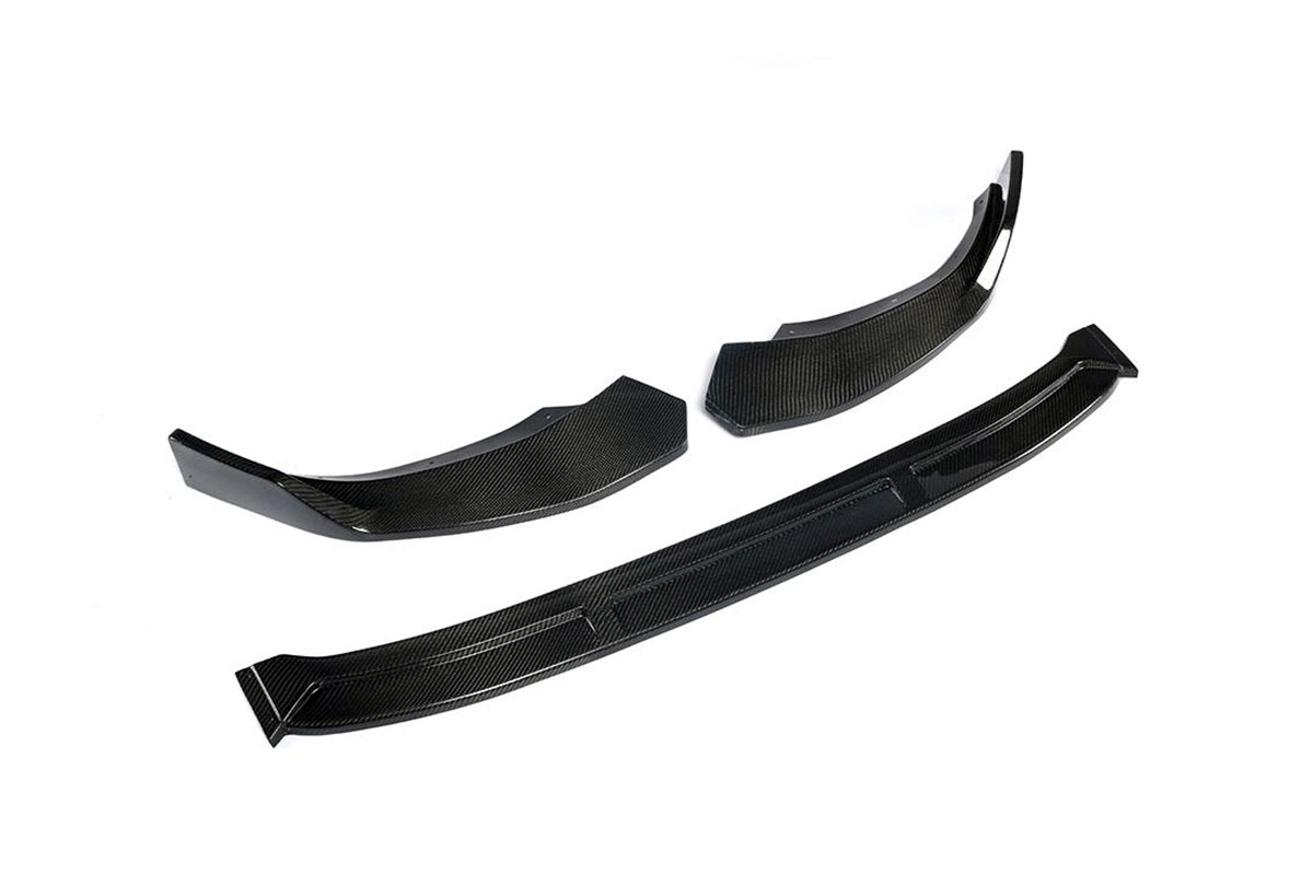 BKM Front Bumper Lip - Carbon, fits Audi A4/S4 B9.0 BKM Front Bumper Lip - Carbon, fits Audi A4/S4 B9.0