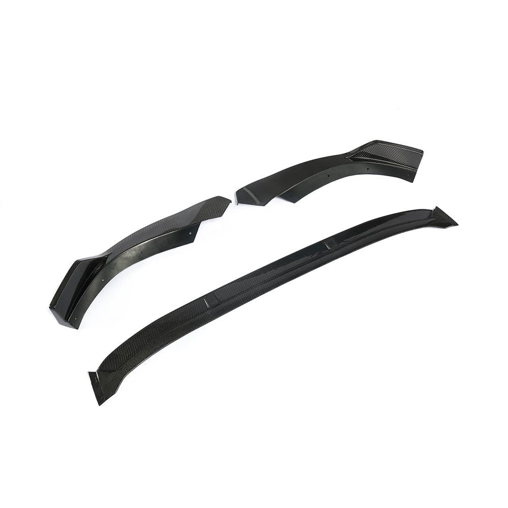 BKM Front Bumper Lip - Carbon, fits Audi A4/S4 B9.0 BKM Front Bumper Lip - Carbon, fits Audi A4/S4 B9.0
