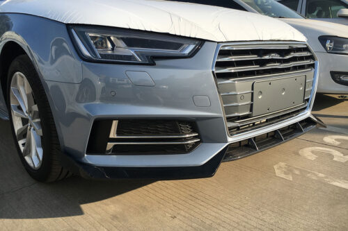 BKM Front Spoiler - Carbon, fits Audi A4/S4 B9.0