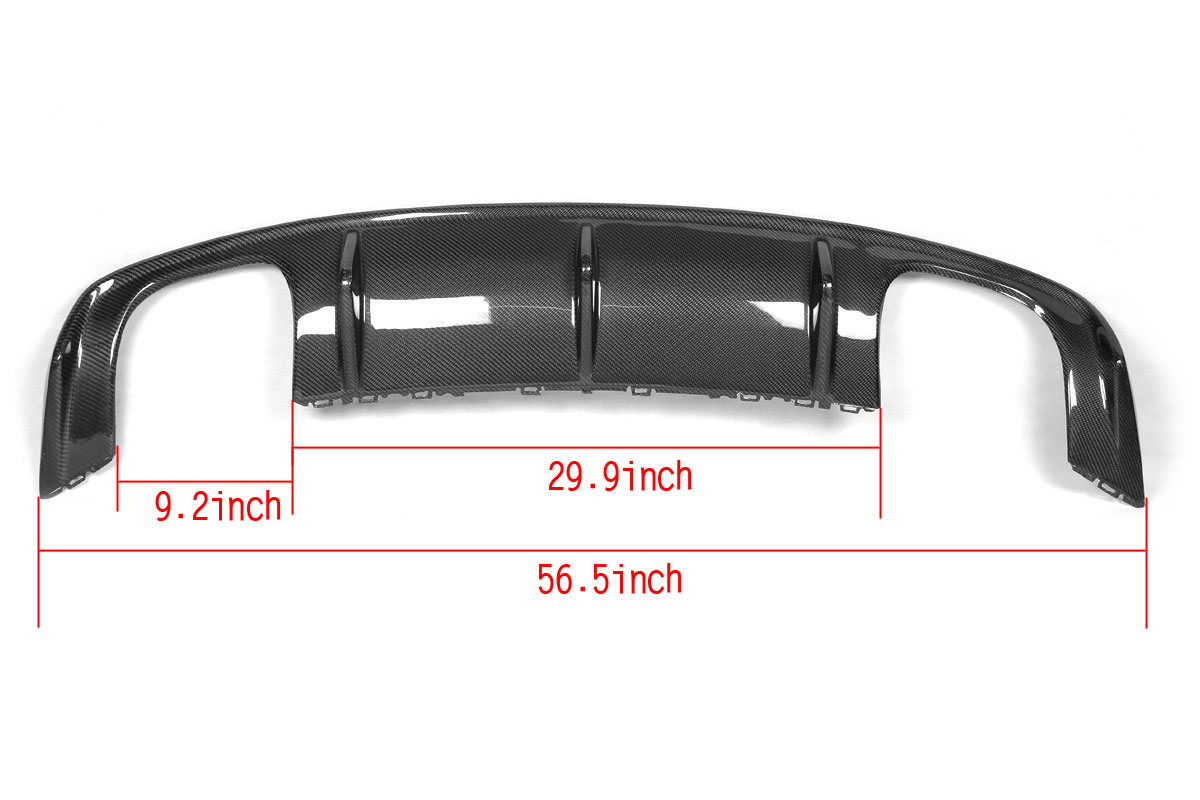 Audi A3 rear diffuser