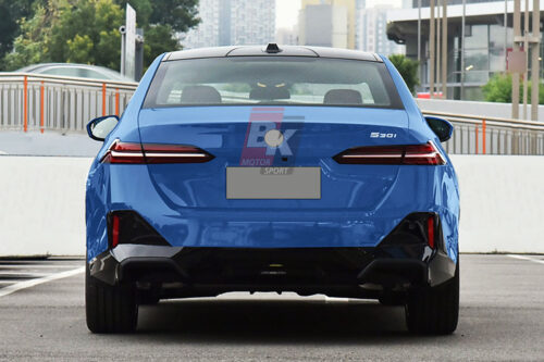 BKM 5 Series M Tech Style Rear Bumper Set, fits BMW 5 Series G60