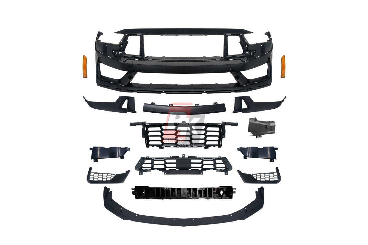 BKM Upgrade Dark Horse Style Front Bumper Set, fits Ford Mustang 24+ BKM Upgrade Dark Horse Style Front Bumper Set, fits Ford Mustang 24+