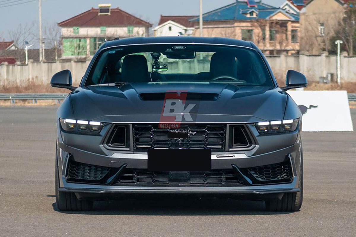 BKM Upgrade Dark Horse Style Front Bumper Set, fits Ford Mustang 24+ BKM Upgrade Dark Horse Style Front Bumper Set, fits Ford Mustang 24+