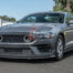 BKM Upgrade Mach-1 Style Front Bumper Set with Grille Lamp Set, fits Ford Mustang 18-23