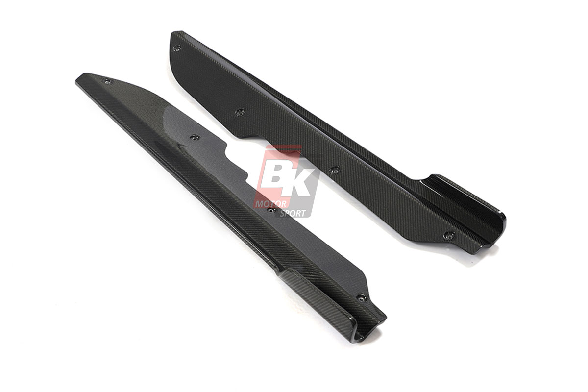 BKM Carbon Fiber Side Skirts, fits Chevrolet Corvette C8 2020+ BKM Carbon Fiber Side Skirts, fits Chevrolet Corvette C8 2020+