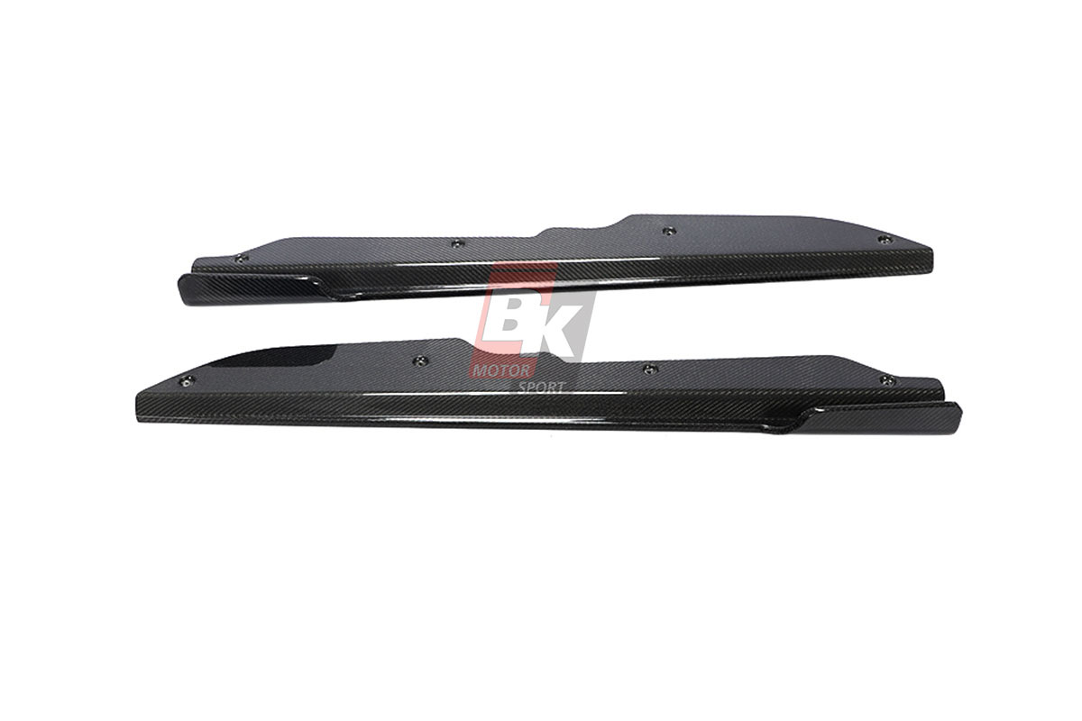 BKM Carbon Fiber Side Skirts, fits Chevrolet Corvette C8 2020+ BKM Carbon Fiber Side Skirts, fits Chevrolet Corvette C8 2020+