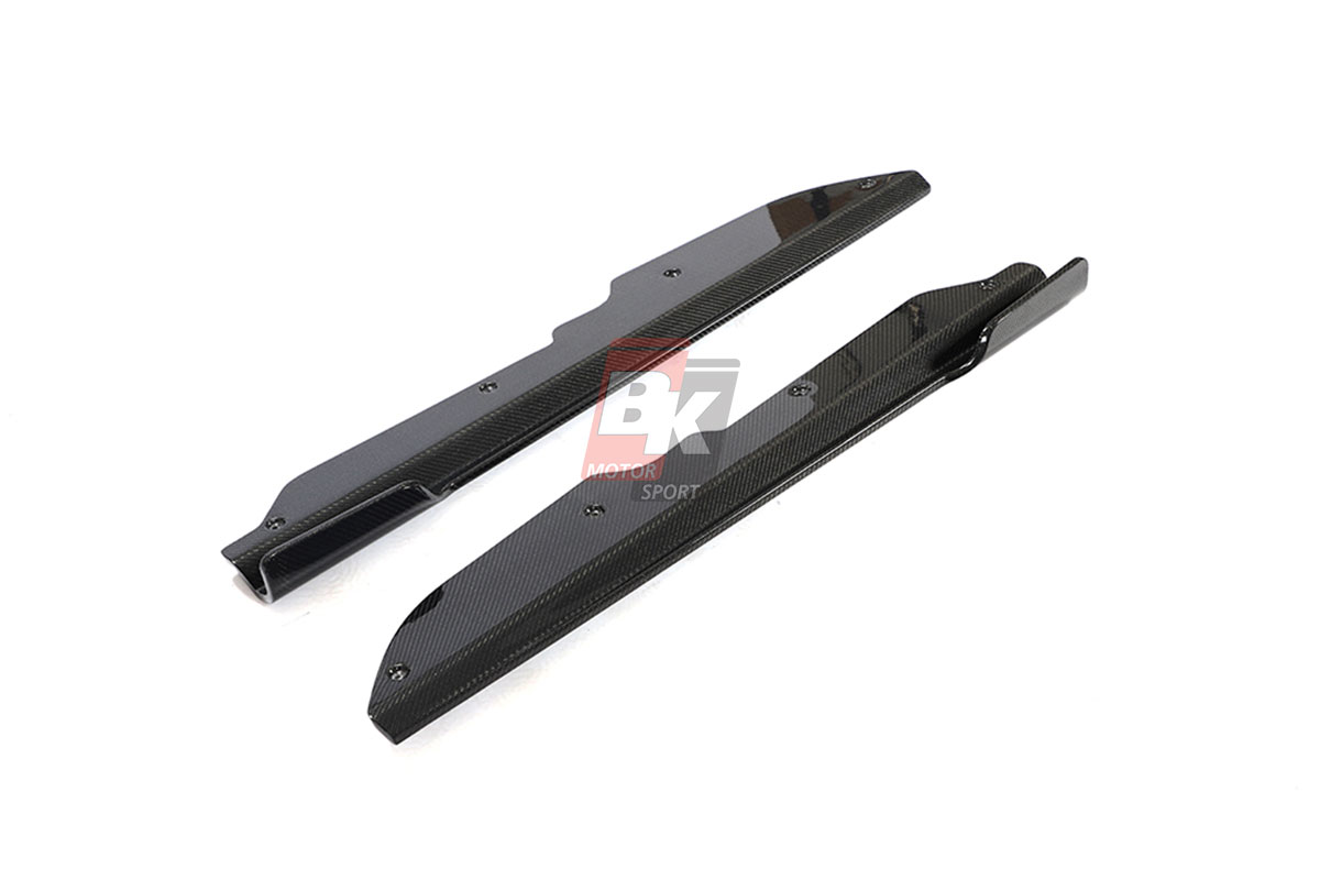 BKM Carbon Fiber Side Skirts, fits Chevrolet Corvette C8 2020+ BKM Carbon Fiber Side Skirts, fits Chevrolet Corvette C8 2020+