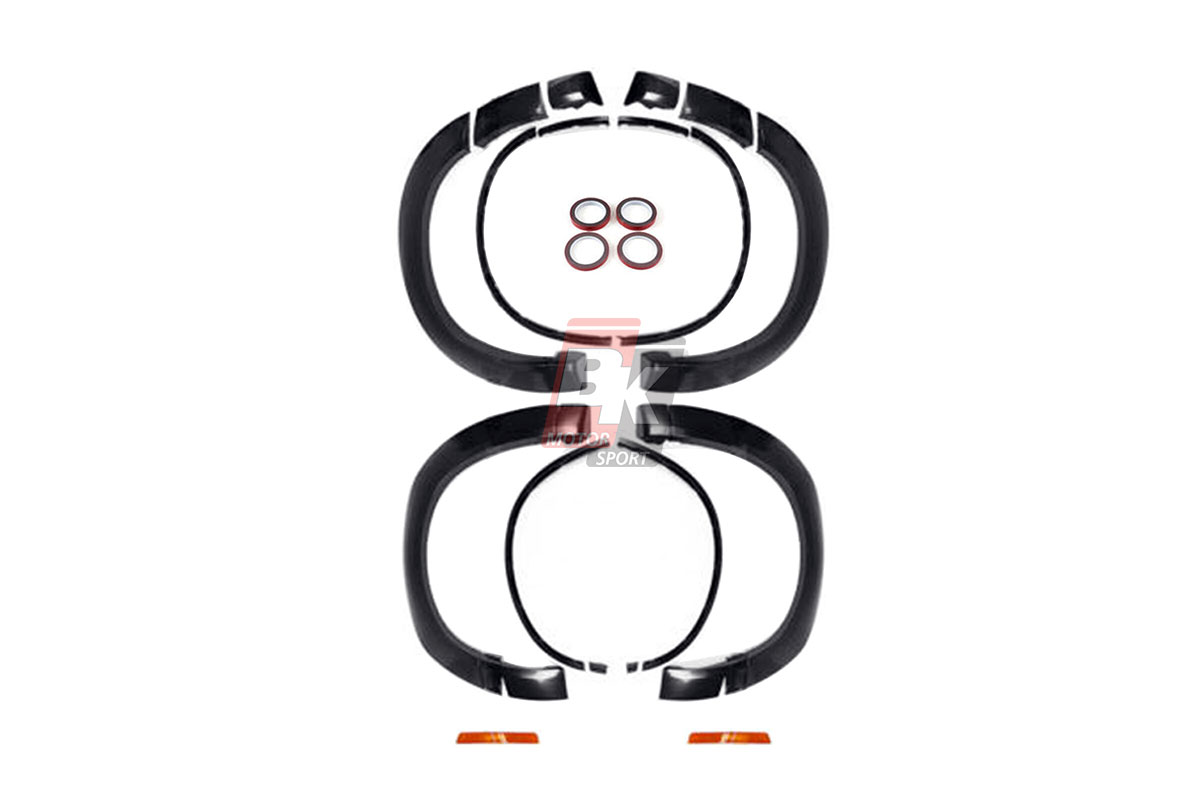 BKM Wide Fender Flares - Demon Style, fits Dodge Challenger 15-23 392, R/T, SXT BKM Wide Fender Flares - Demon Style, fits Dodge Challenger 15-23 392, R/T, SXT