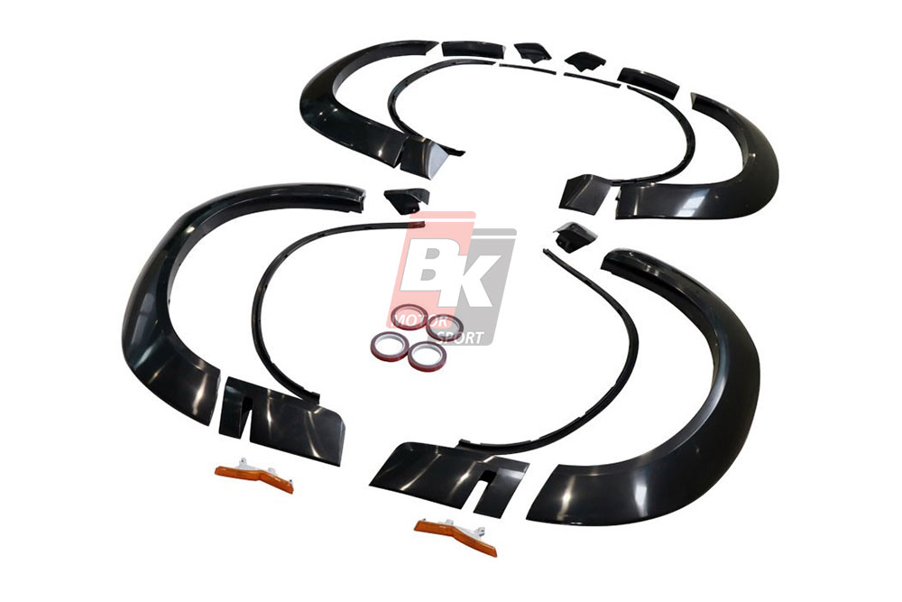 BKM Wide Fender Flares - Demon Style, fits Dodge Challenger 15-23 392, R/T, SXT BKM Wide Fender Flares - Demon Style, fits Dodge Challenger 15-23 392, R/T, SXT