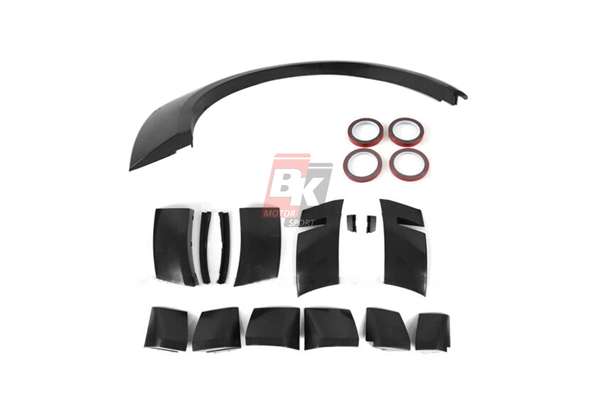 BKM Wide Fender Flares - Demon Style, fits Dodge Challenger 15-23 392, R/T, SXT BKM Wide Fender Flares - Demon Style, fits Dodge Challenger 15-23 392, R/T, SXT