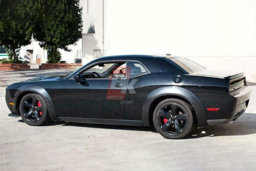 BKM Wide Fender Flares - Demon Style, fits Dodge Challenger 15-23 392, R/T, SXT