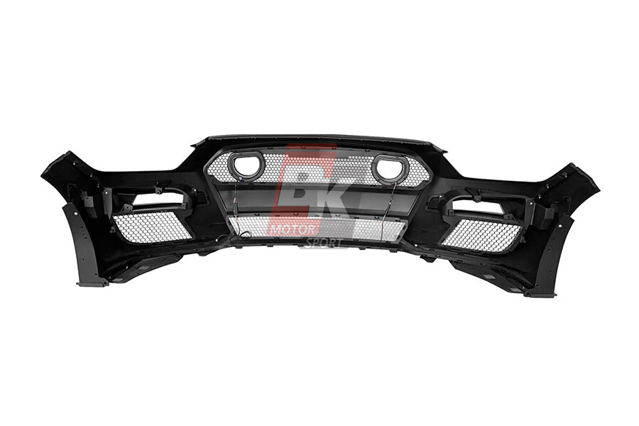 BKM Upgrade to GT500 Style Front Bumper Set with Grille Lamp Set, fits Ford Mustang 15-17 BKM Upgrade to GT500 Style Front Bumper Set with Grille Lamp Set, fits Ford Mustang 15-17