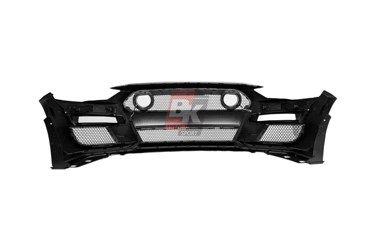 BKM Upgrade to GT500 Style Front Bumper Set with Grille Lamp Set, fits Ford Mustang 18-23 BKM Upgrade to GT500 Style Front Bumper Set with Grille Lamp Set, fits Ford Mustang 18-23