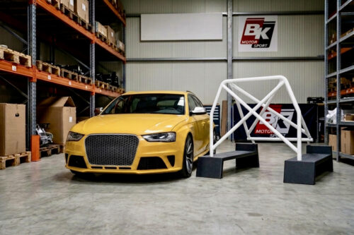 BKM Clubsport Roll Bar / Roll Cage V3, fits Audi A4 / S4 B8.0 & B8.5